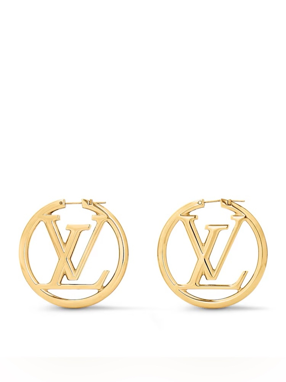 Louis Vuitton Louise Hoop GM Earrings